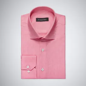 Dark Pink Oxford Cotton Shirt