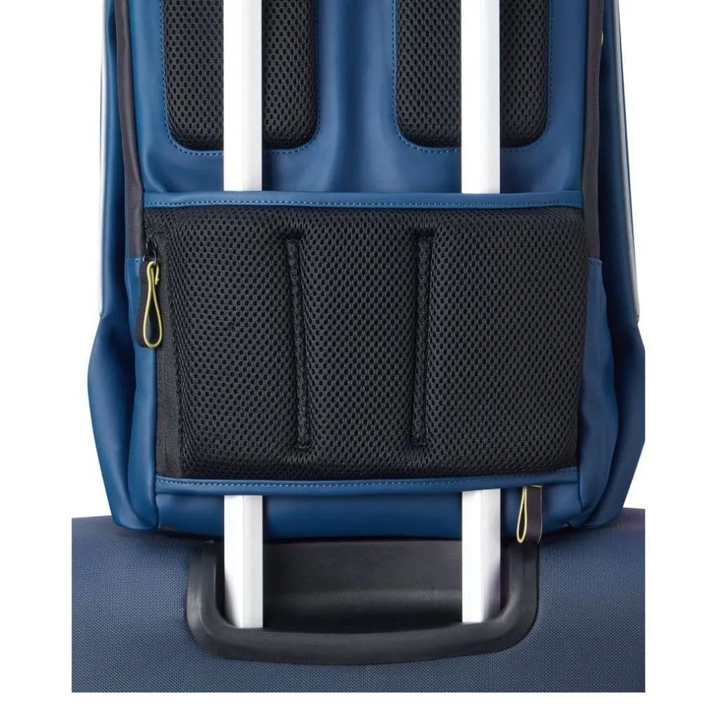 Delsey Securain 14” Laptop Backpack - Night Blue