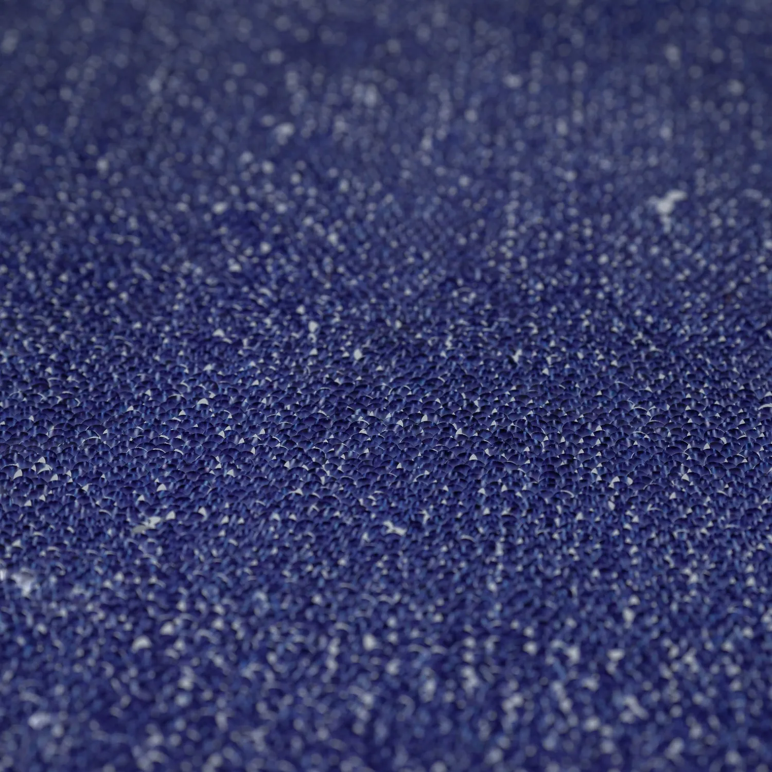 Denim Printed Flip Sequin on Spandex Fabric | Blue Moon Fabrics