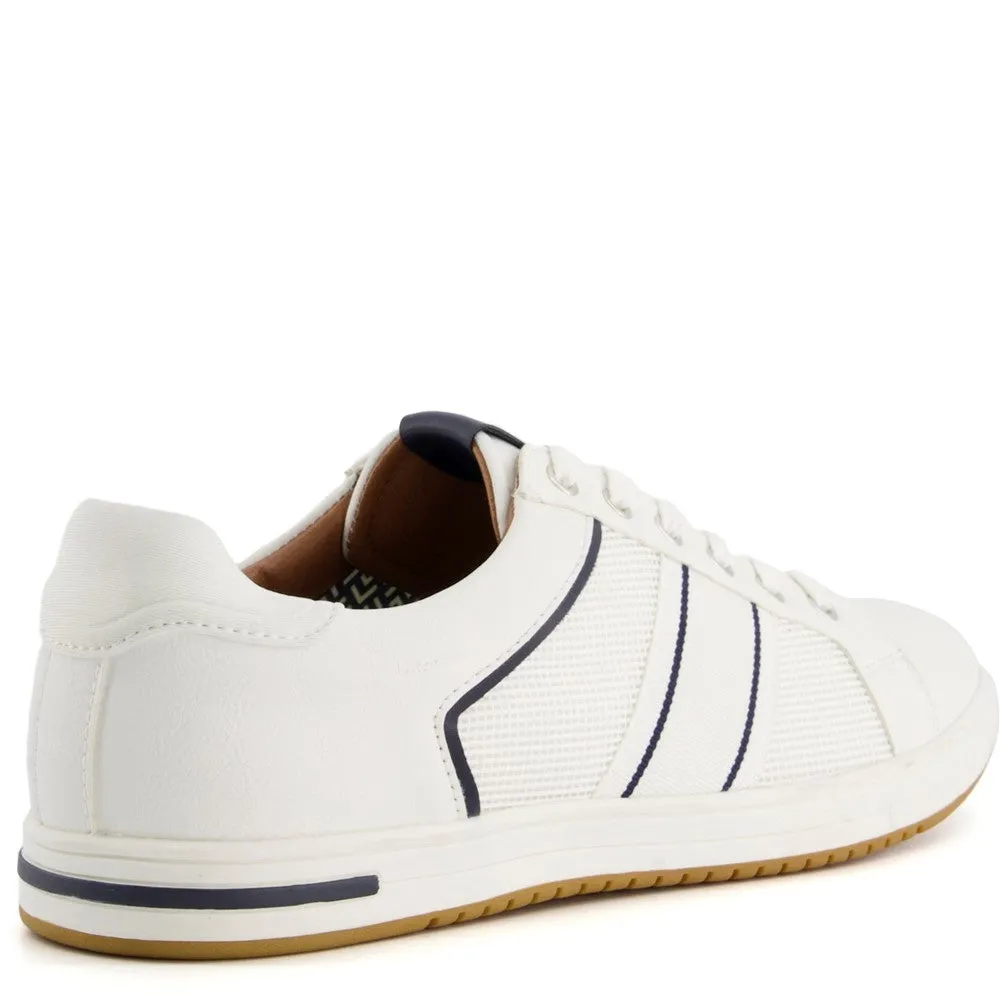 Dune True Stripe Panel Trainers