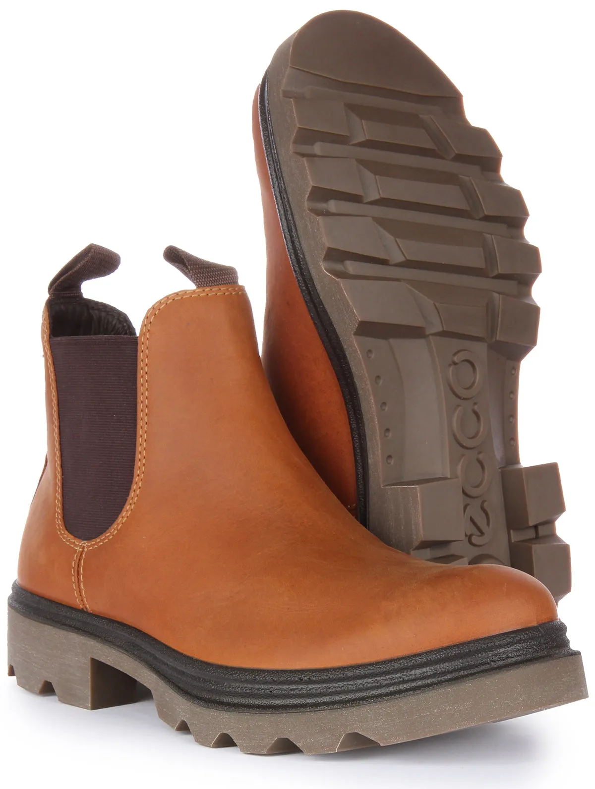 Ecco Grainer Chelsea M In Brown For Men