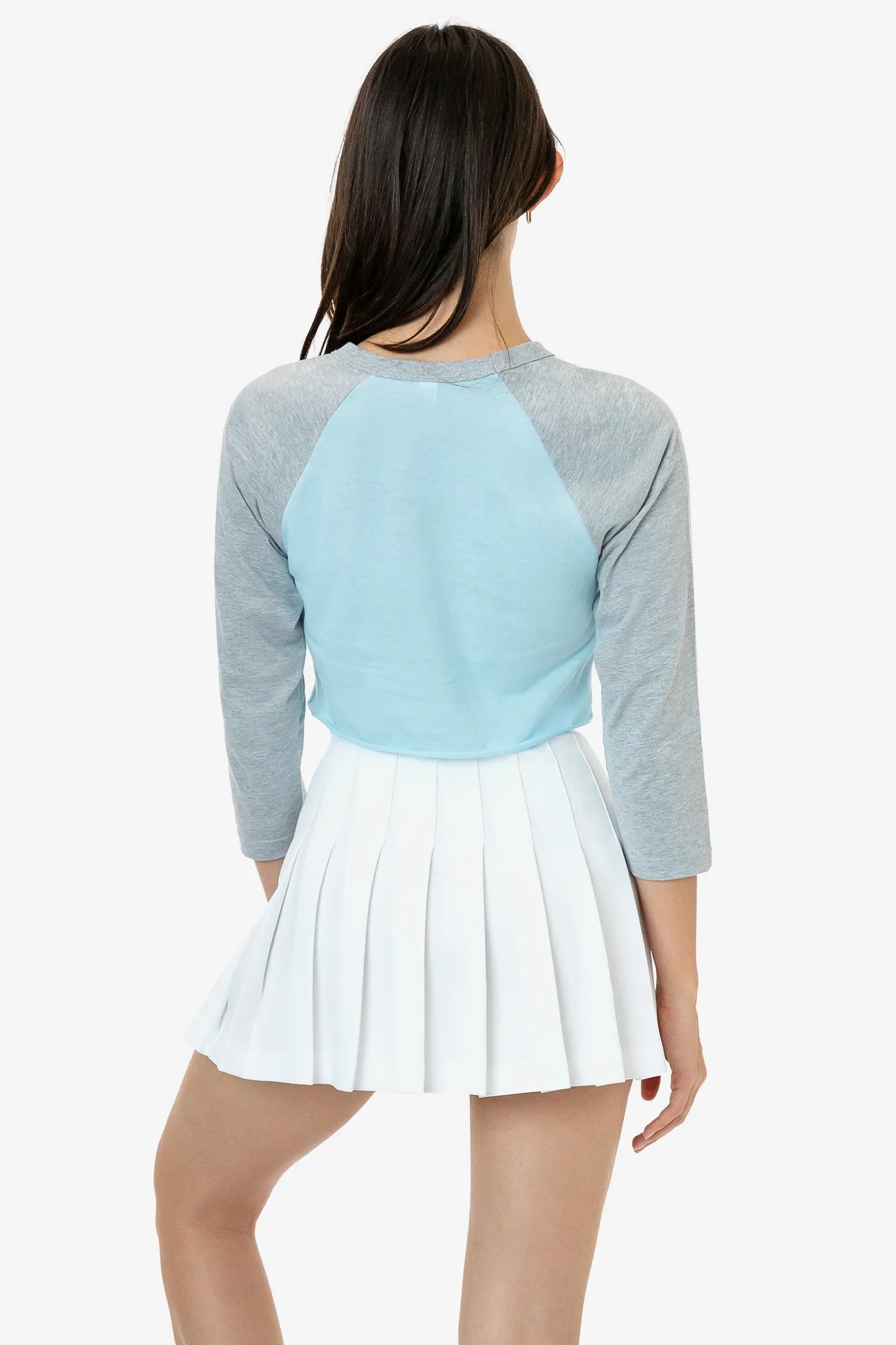 FF354 - Poly Cotton Cropped Raglan