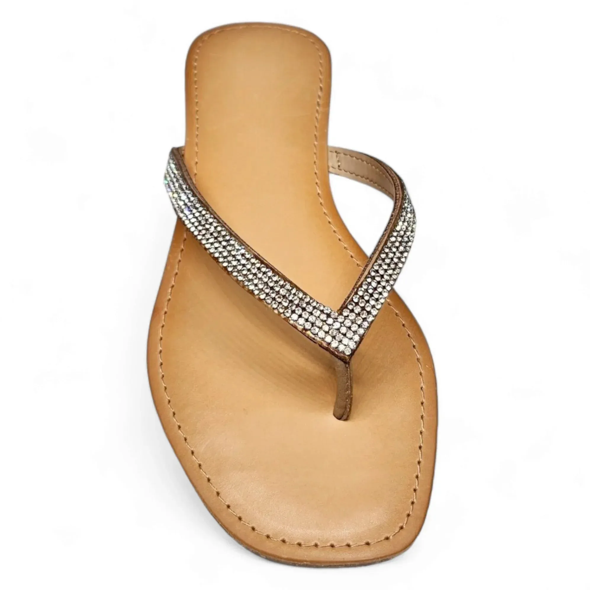 Flashy Rhinestone Flip Flop