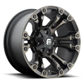 Fuel Off-Road D569 Vapor 20X10 6X135/6X139.7 -19mm Matte Black Double Dark Tint