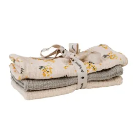 Garbo&Friends Mimosa Burp Cloth 3 pcs