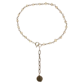 Gemstone Lariat Bracelet