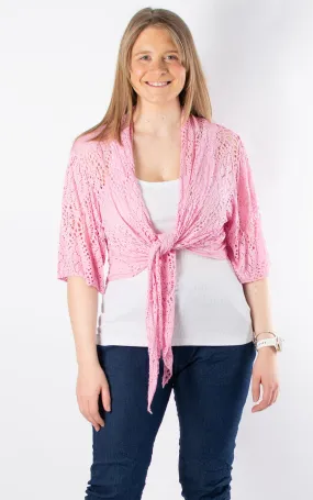 Georgia Shrug | Pink