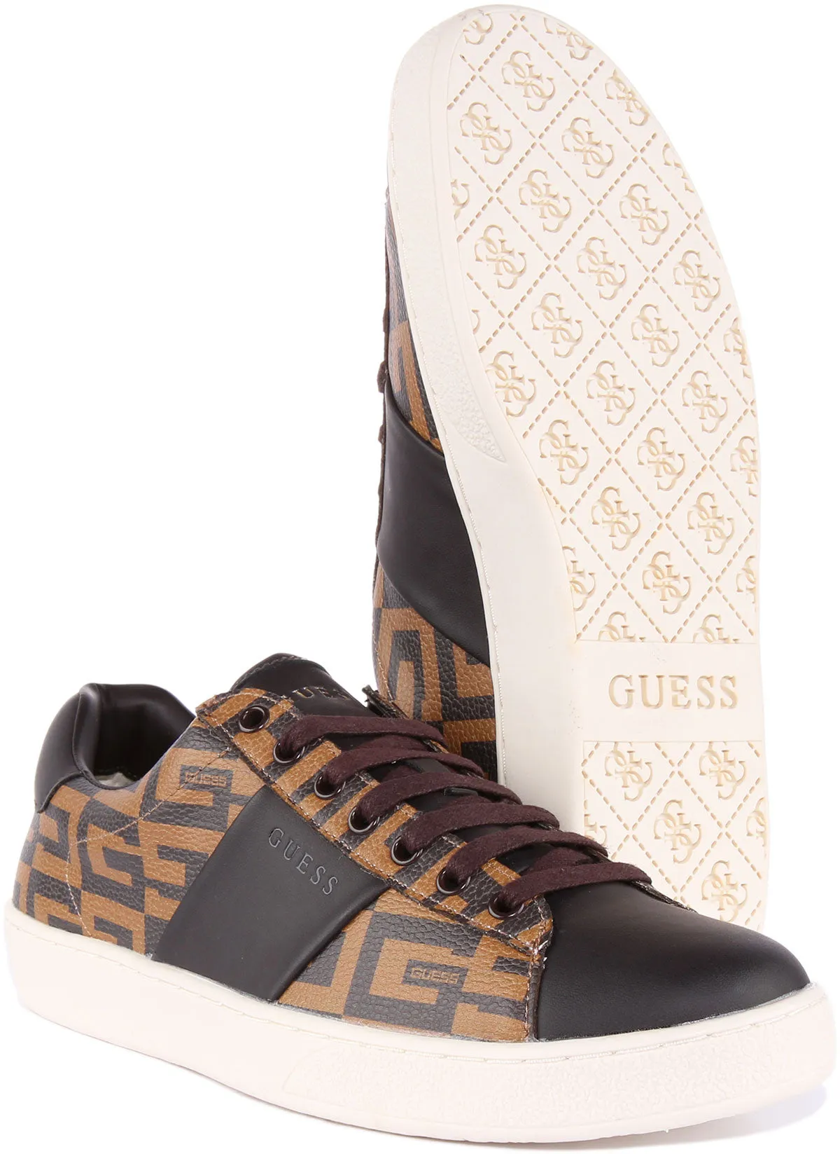 Guess Nola 4G In Brown For Men