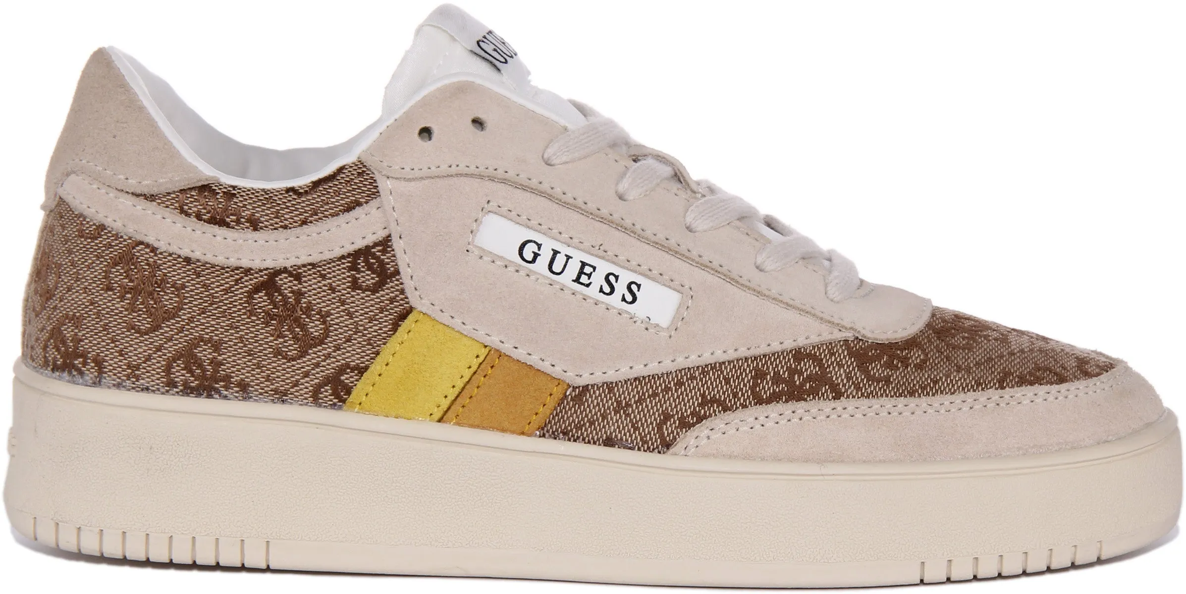 Guess Sisty Trainer In Brown Sun For Women