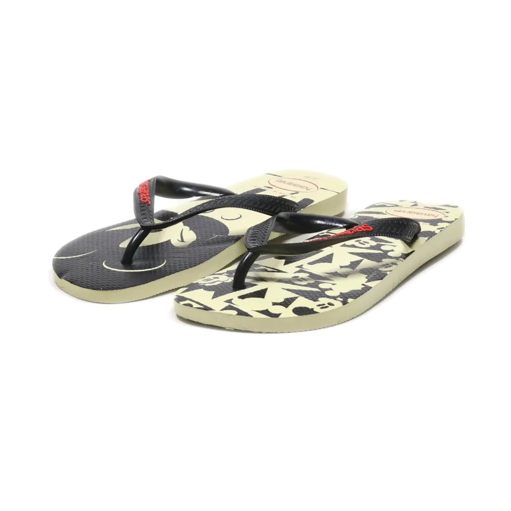 Havaianas Flip Flops Rubber Beige Colour For Men