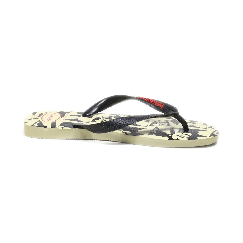 Havaianas Flip Flops Rubber Beige Colour For Men