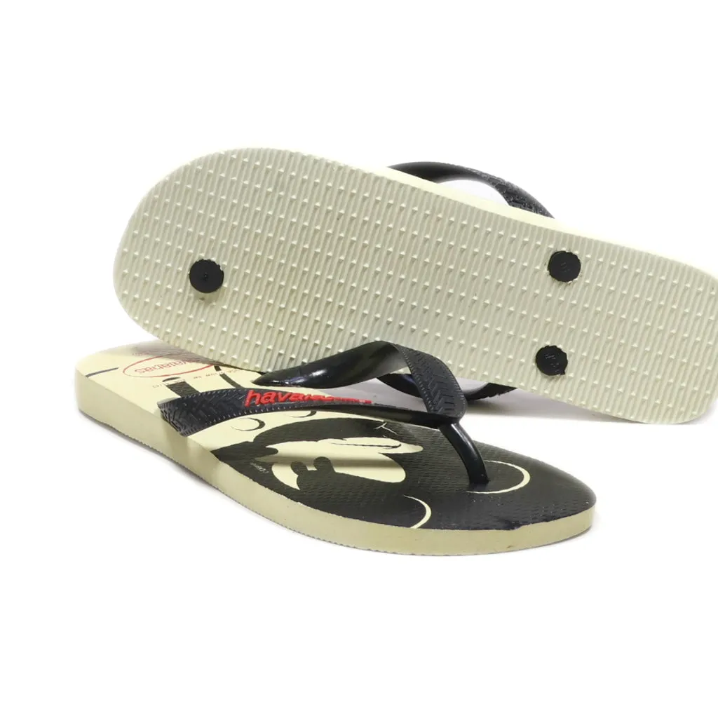 Havaianas Flip Flops Rubber Beige Colour For Men