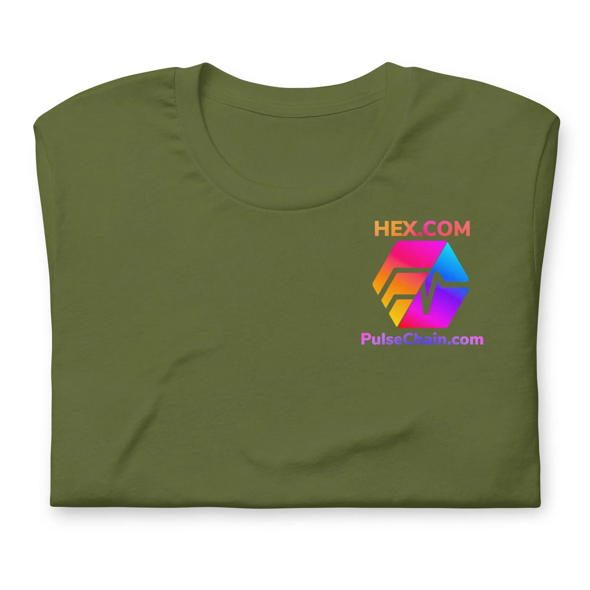 HEX.COM/PulseChain.com Unisex T-Shirt