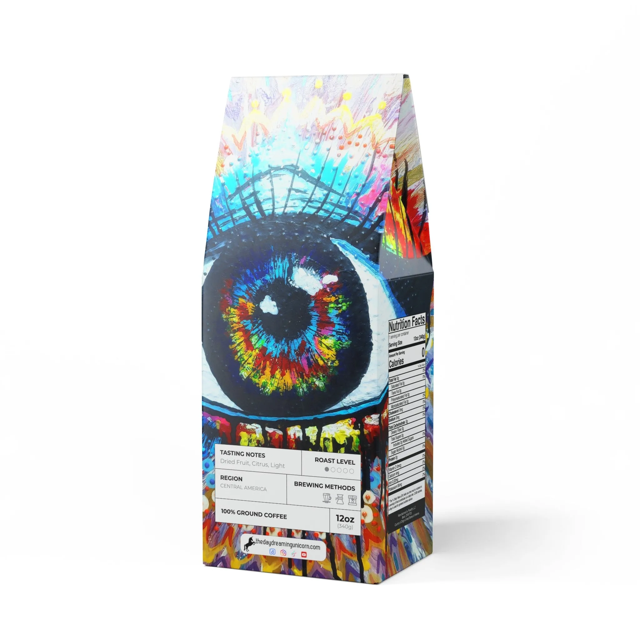 High Lakes Coffee Blend (Light Roast): Artwork Soul Eye