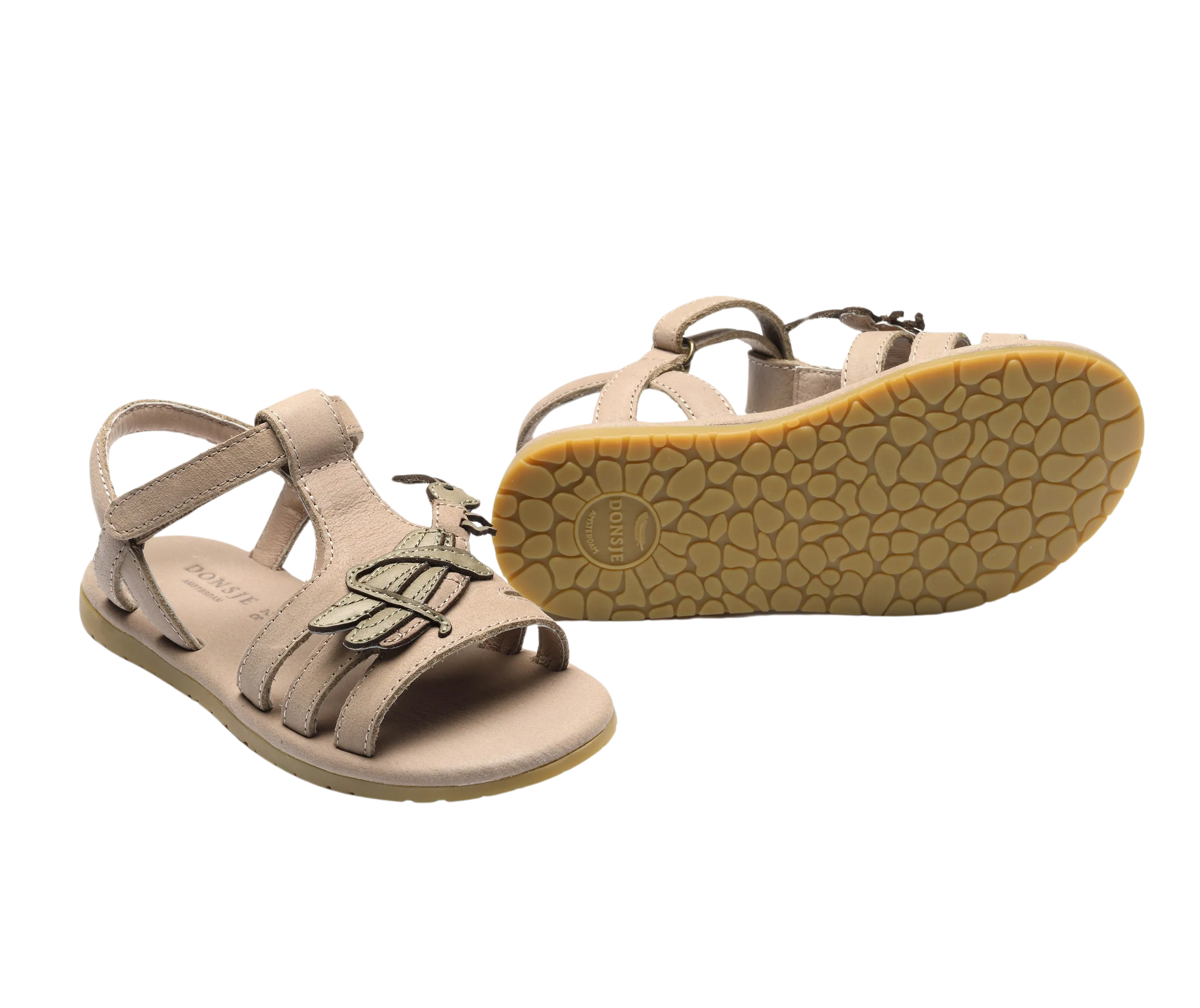 Iles Sky Sandals | Grasshopper | Vintage Grey Leather