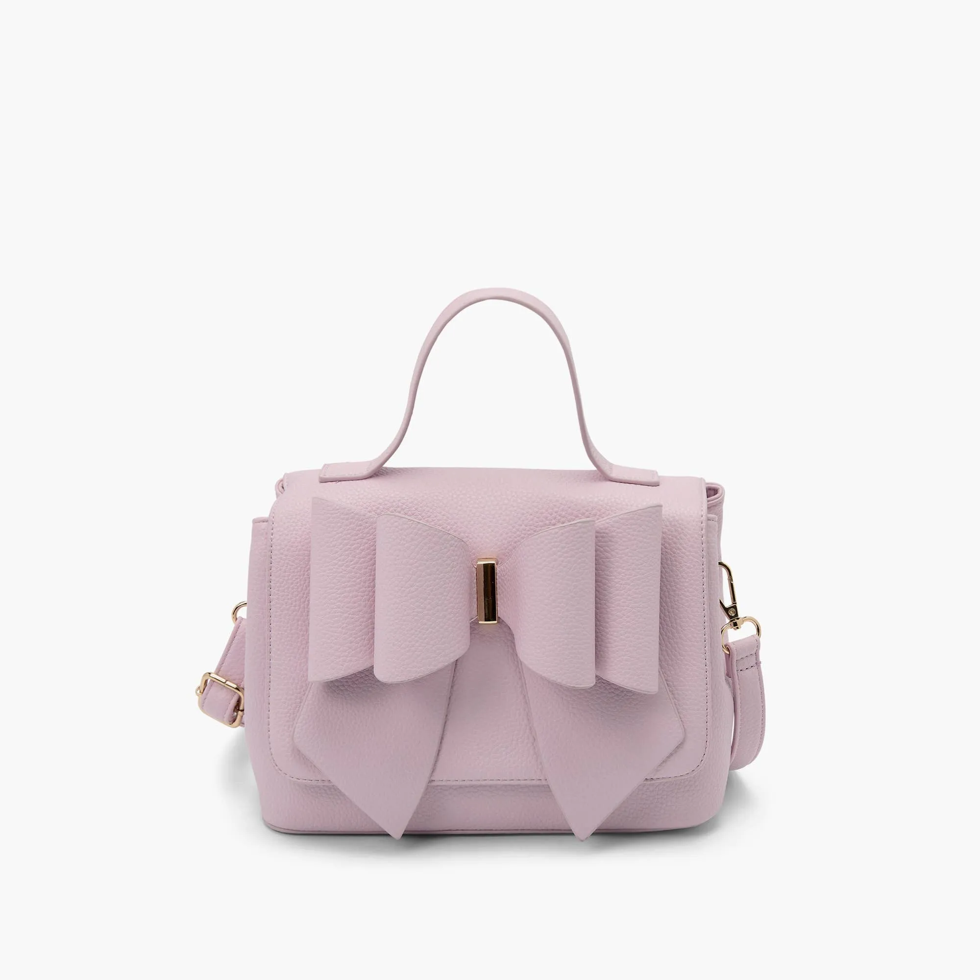 Instant Shipping! Eva Double Bow Crossbody - Lilac