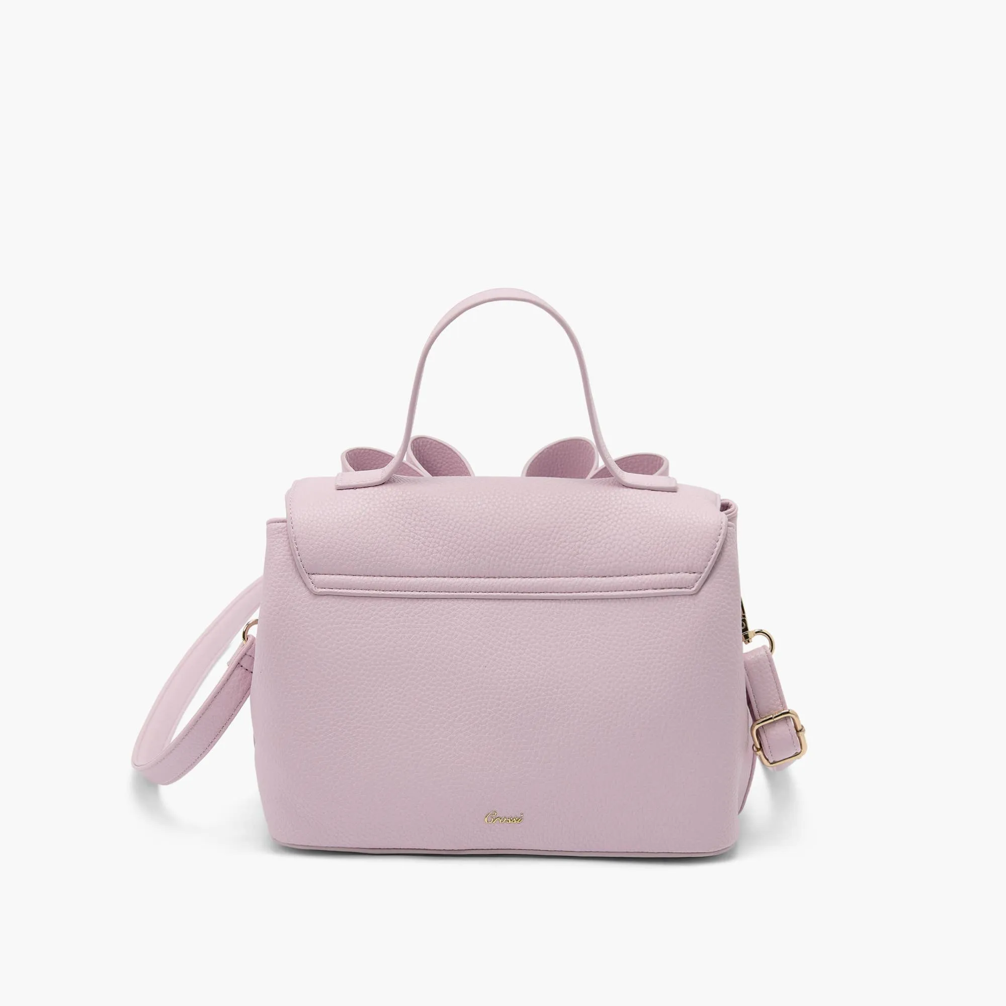 Instant Shipping! Eva Double Bow Crossbody - Lilac