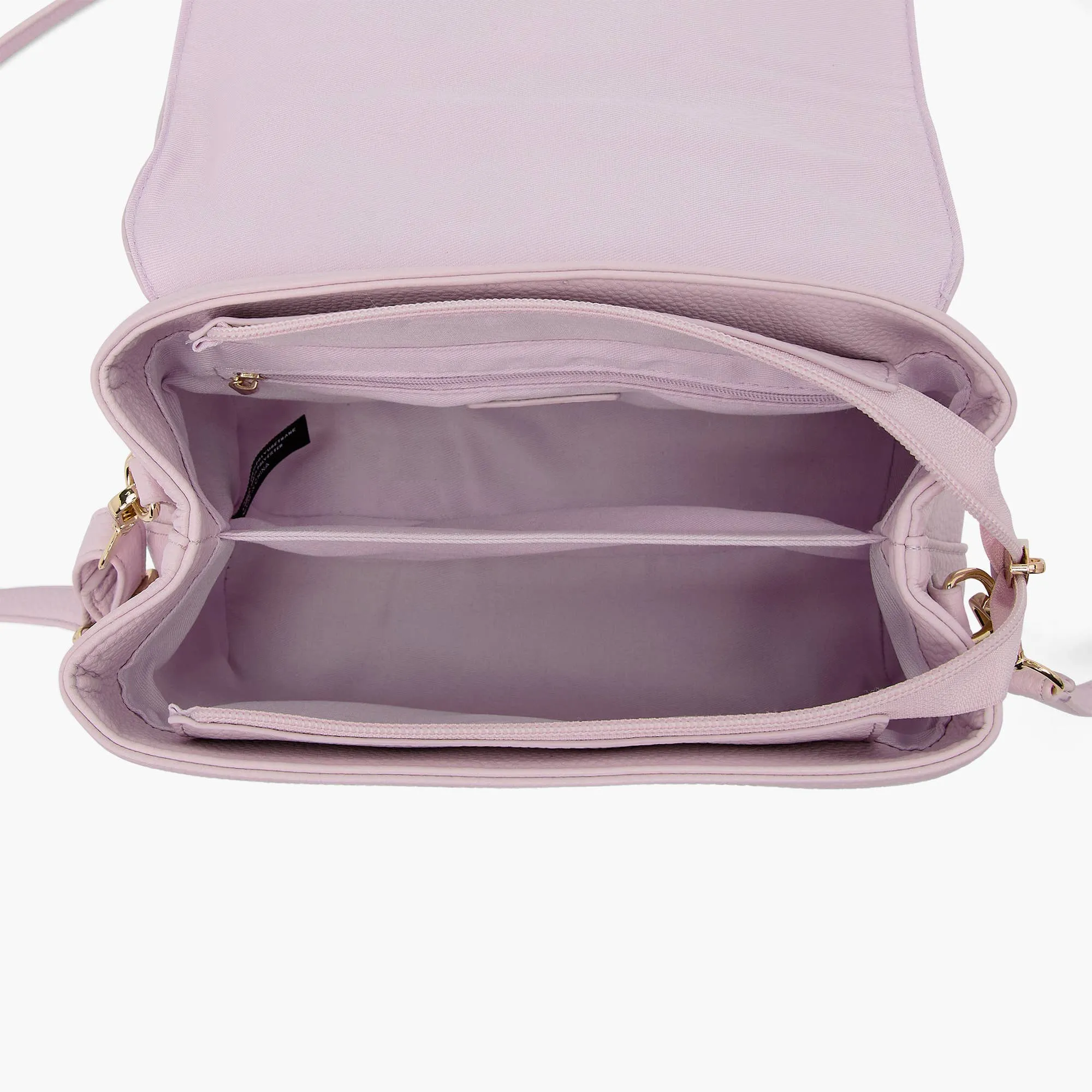 Instant Shipping! Eva Double Bow Crossbody - Lilac