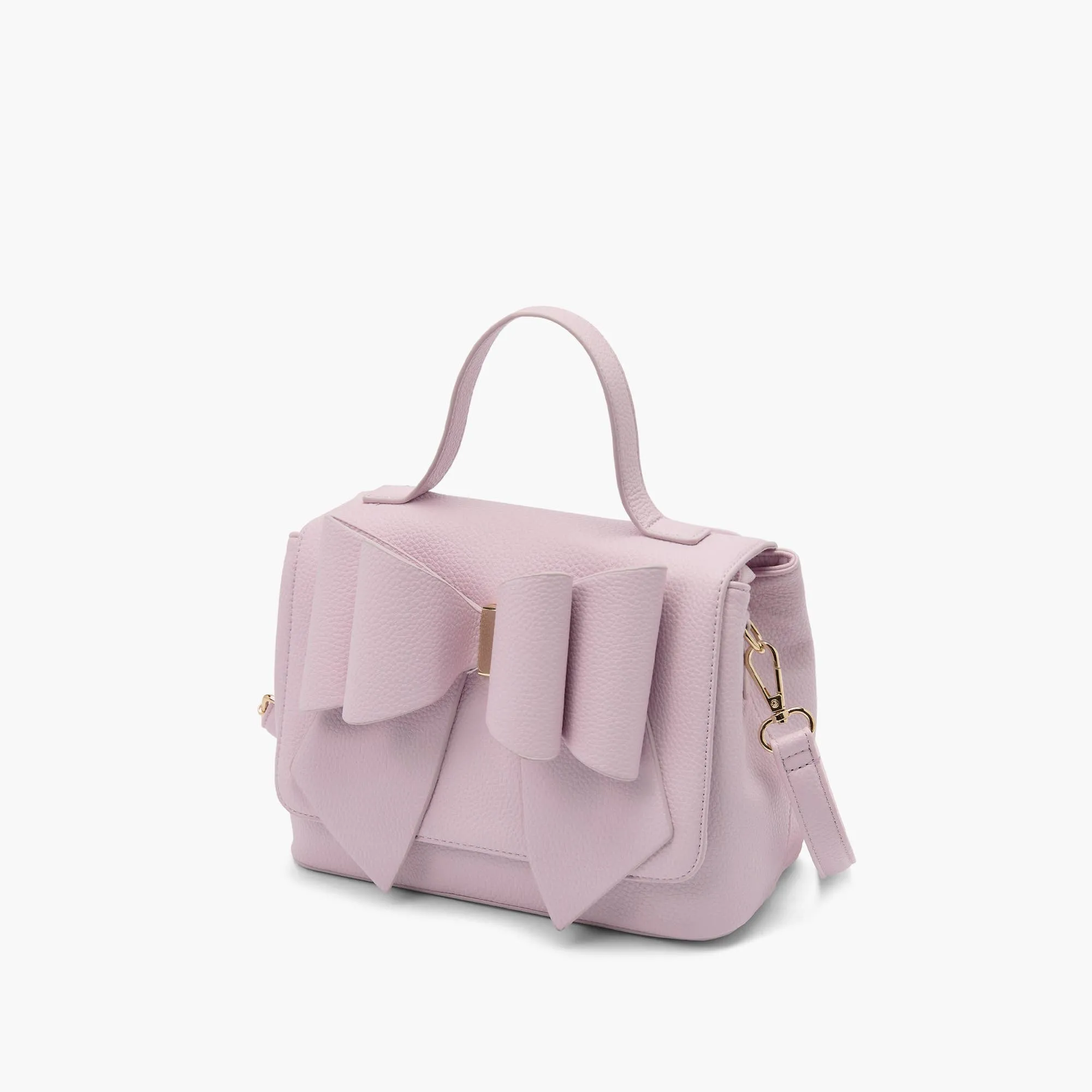 Instant Shipping! Eva Double Bow Crossbody - Lilac