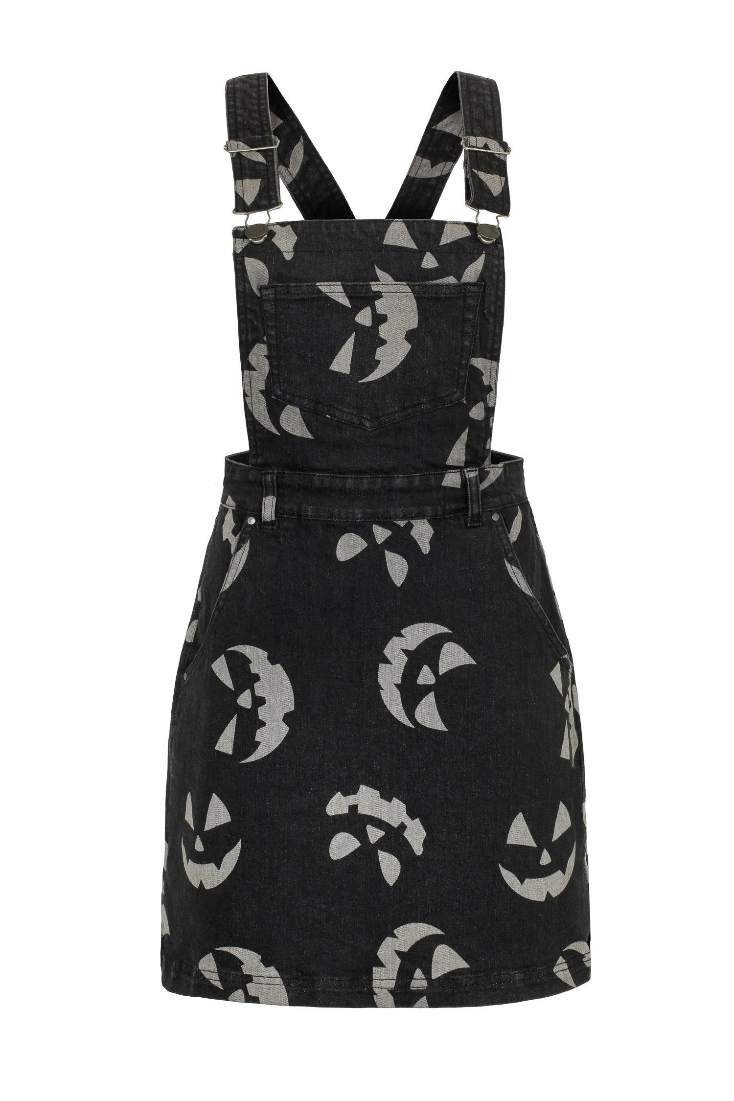 Jack-O-Lantern Pinafore Dress