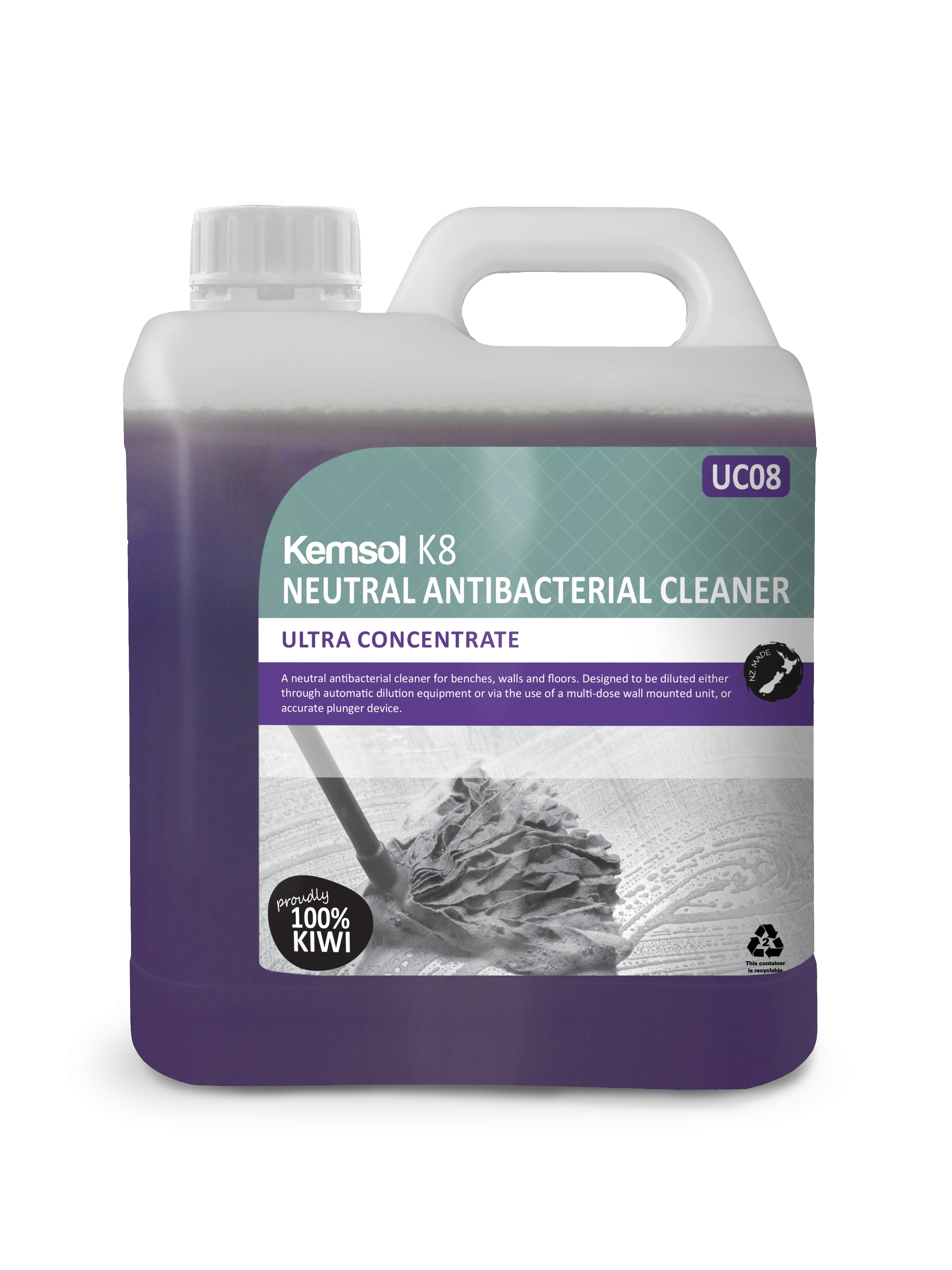 K8 Neutral Antibacterial Cleaner 2L