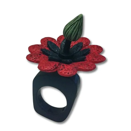 Kato Polymer Clay Statement Finger Rings