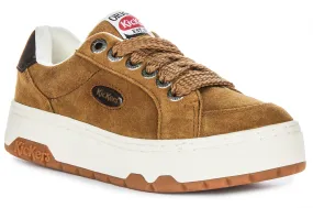 Kickers 70S Lo Sued In Tan For Women