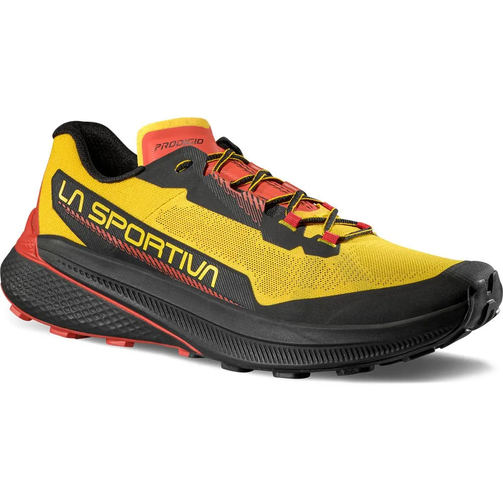 La Sportiva Men's Prodigio Trail Running Shoes Yellow / Black