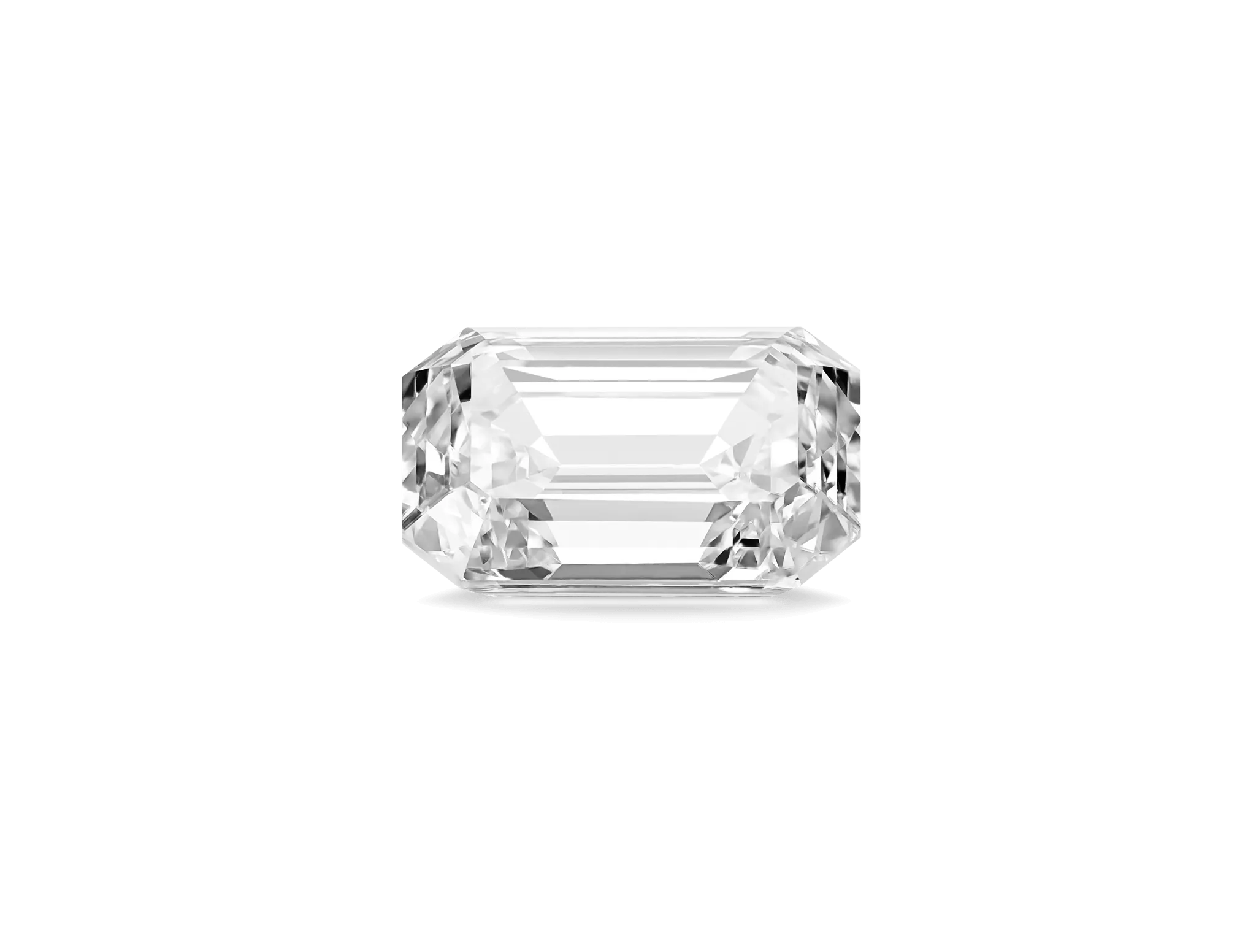 Lab-Grown Loose 2¼ct. Emerald Cut Diamond | White