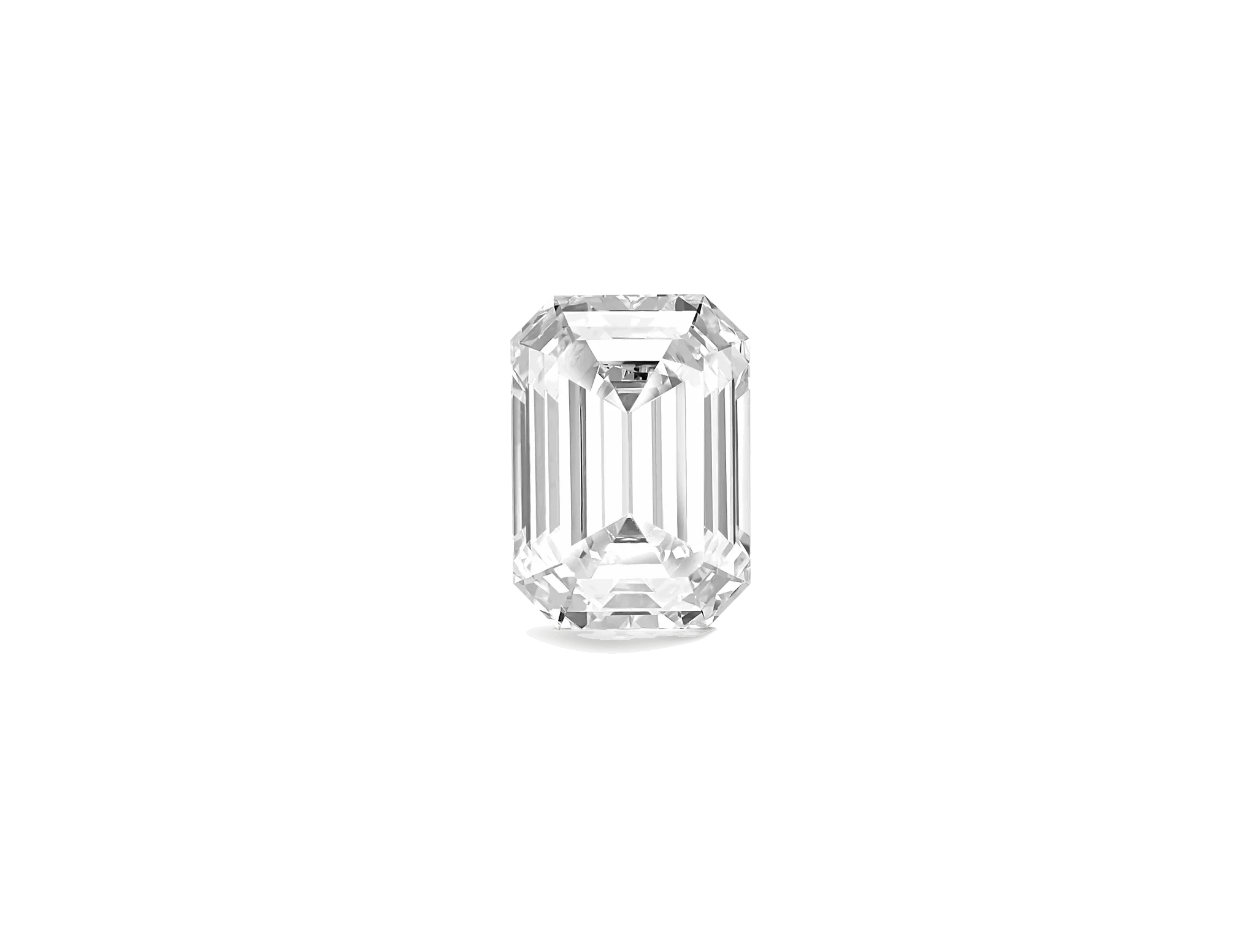 Lab-Grown Loose 2ct. Emerald Cut Diamond | White