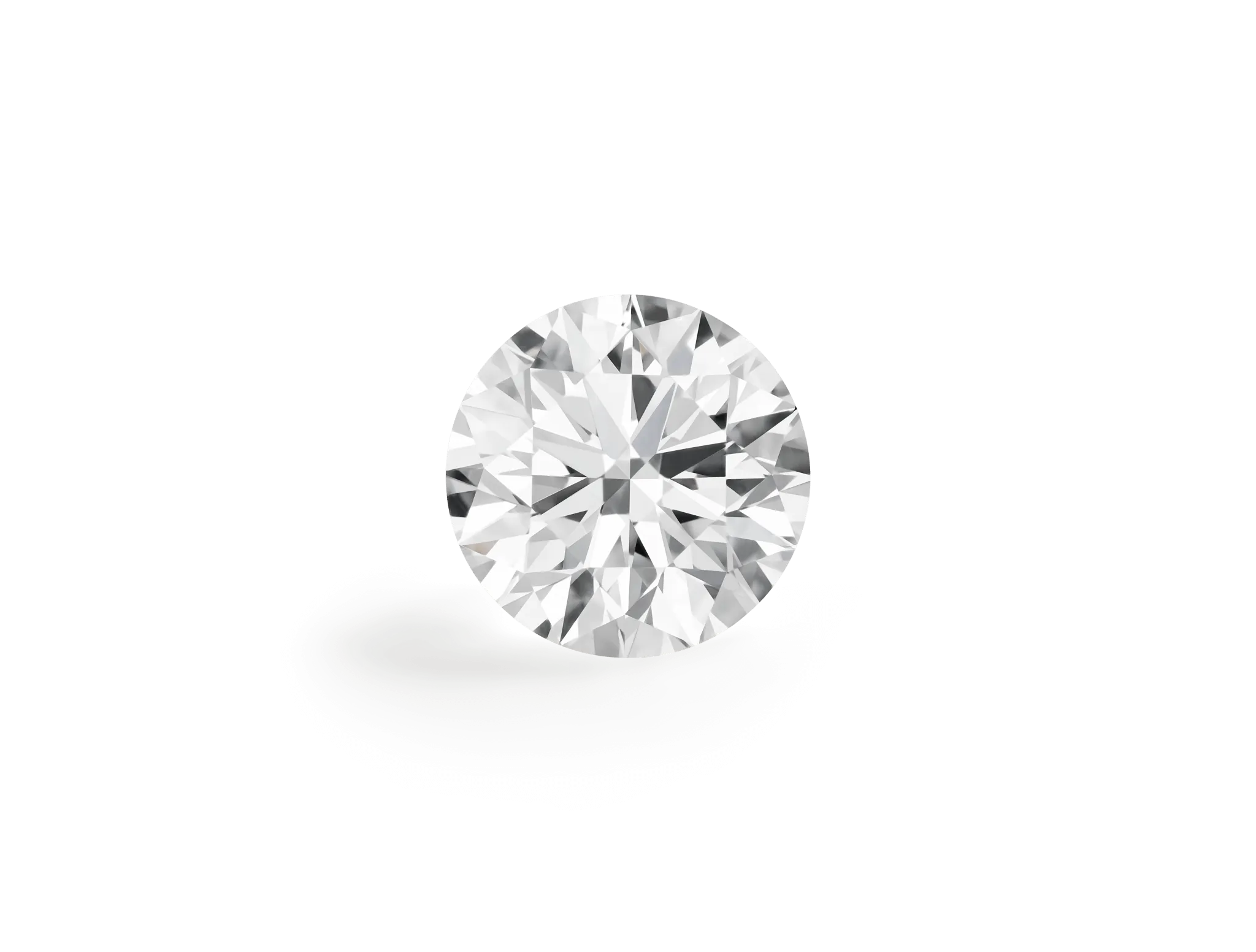 Lab-Grown Loose 2¼ct. Round Brilliant Diamond | White