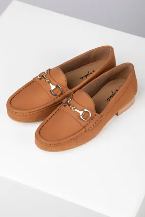 Ladies Nubuck Snaffle Loafers - Wrelton