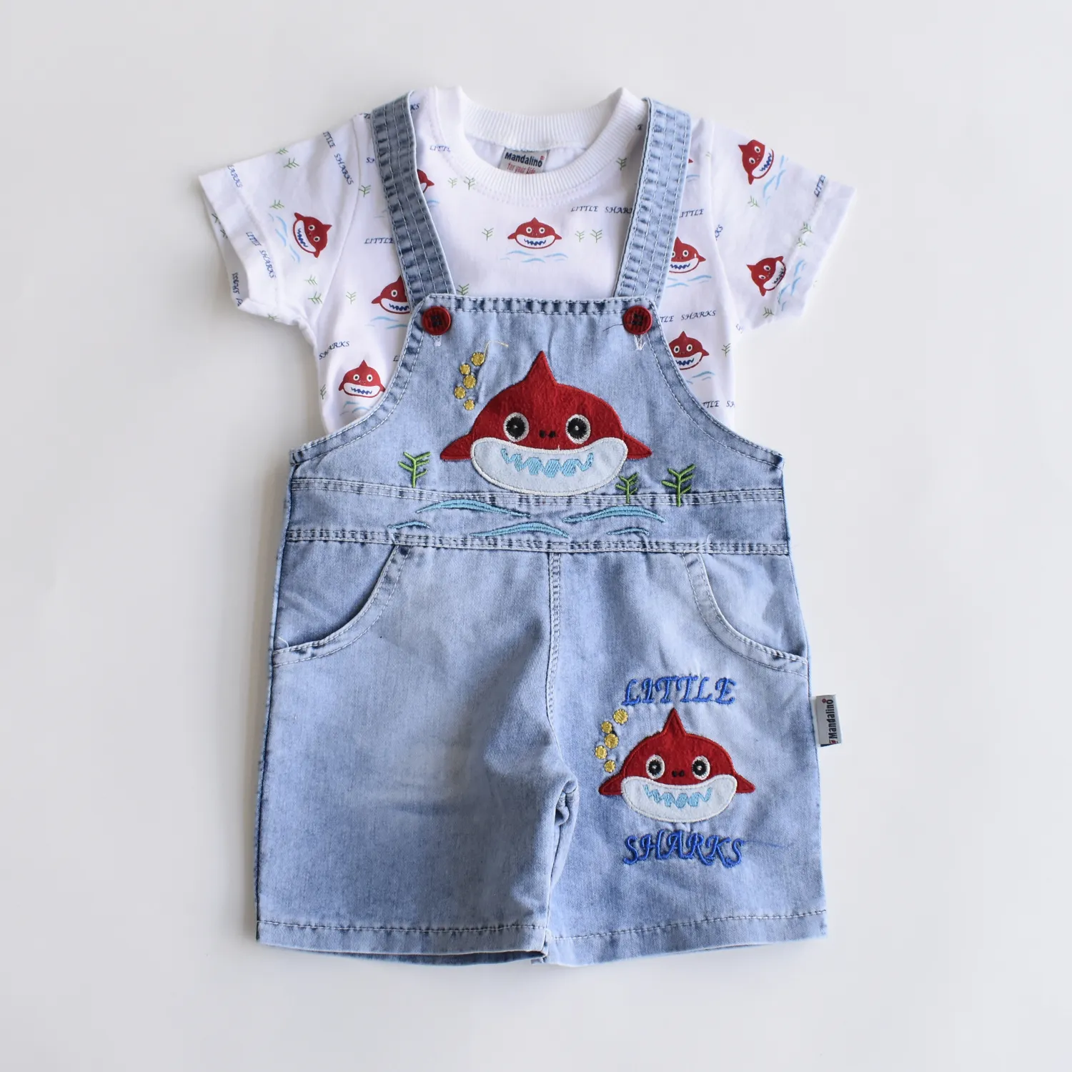 Little Sharks Boys Jumper Set