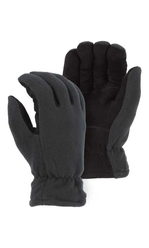 Majestic Gloves 1665 Heatlok Winter Lined Split Deerskin Leather Gloves (Dozen)