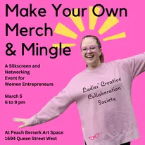 Make Your Own Merch and Mingle with Kingi and Laura-Jean ❤️