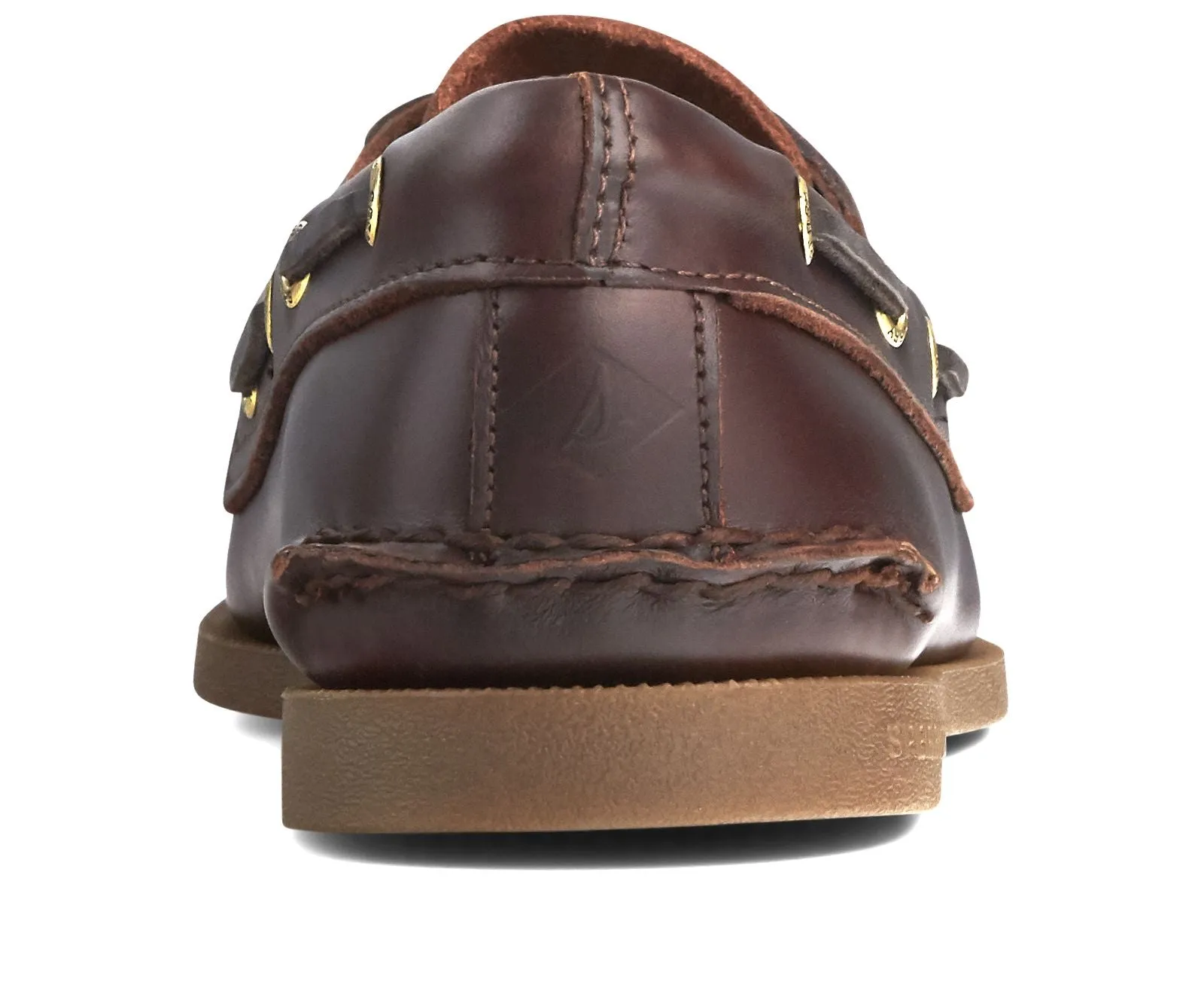 Men's Authentic Original 2-Eye Wide Leather Amaretto