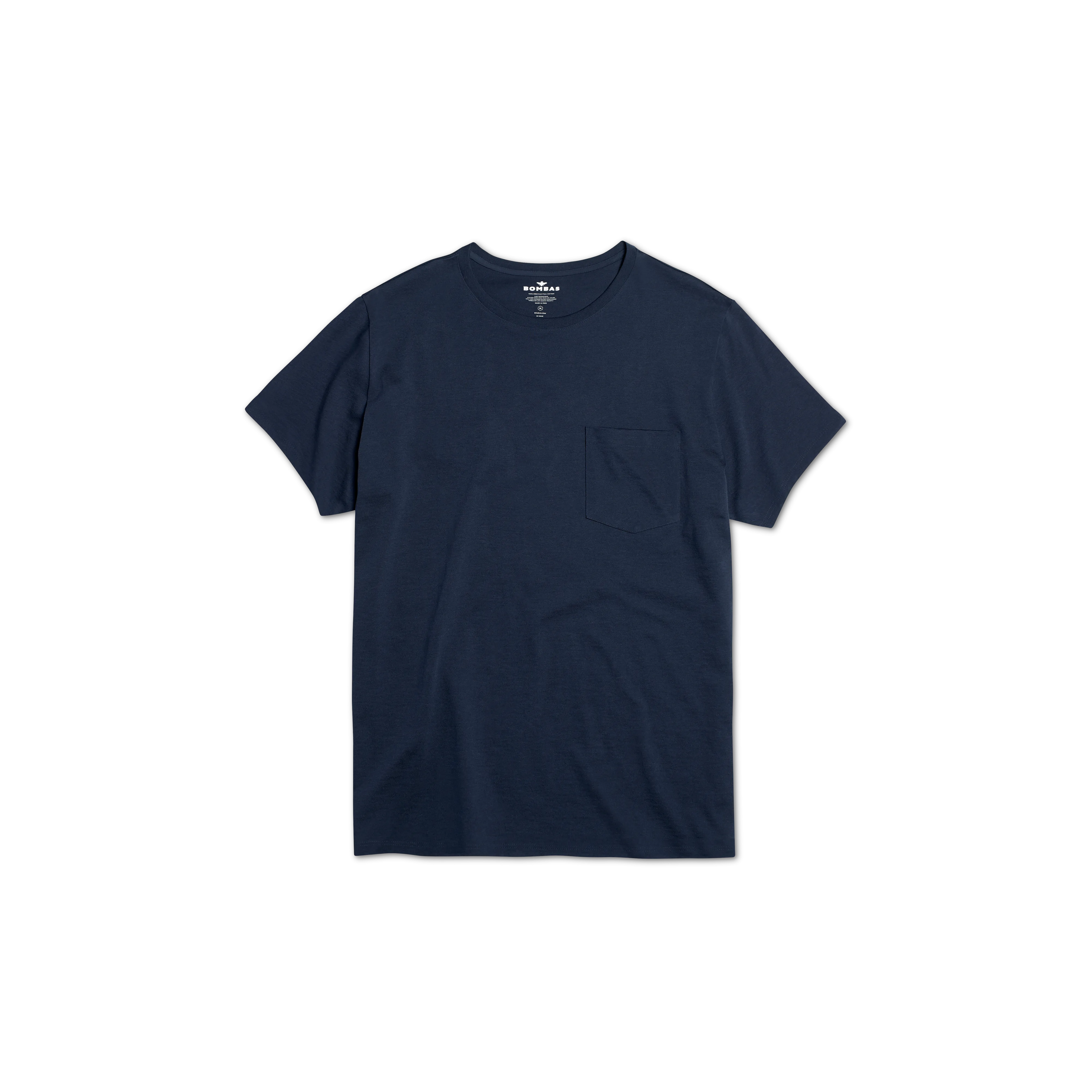 Men's Pima Cotton Pocket Crew Neck T-Shirt