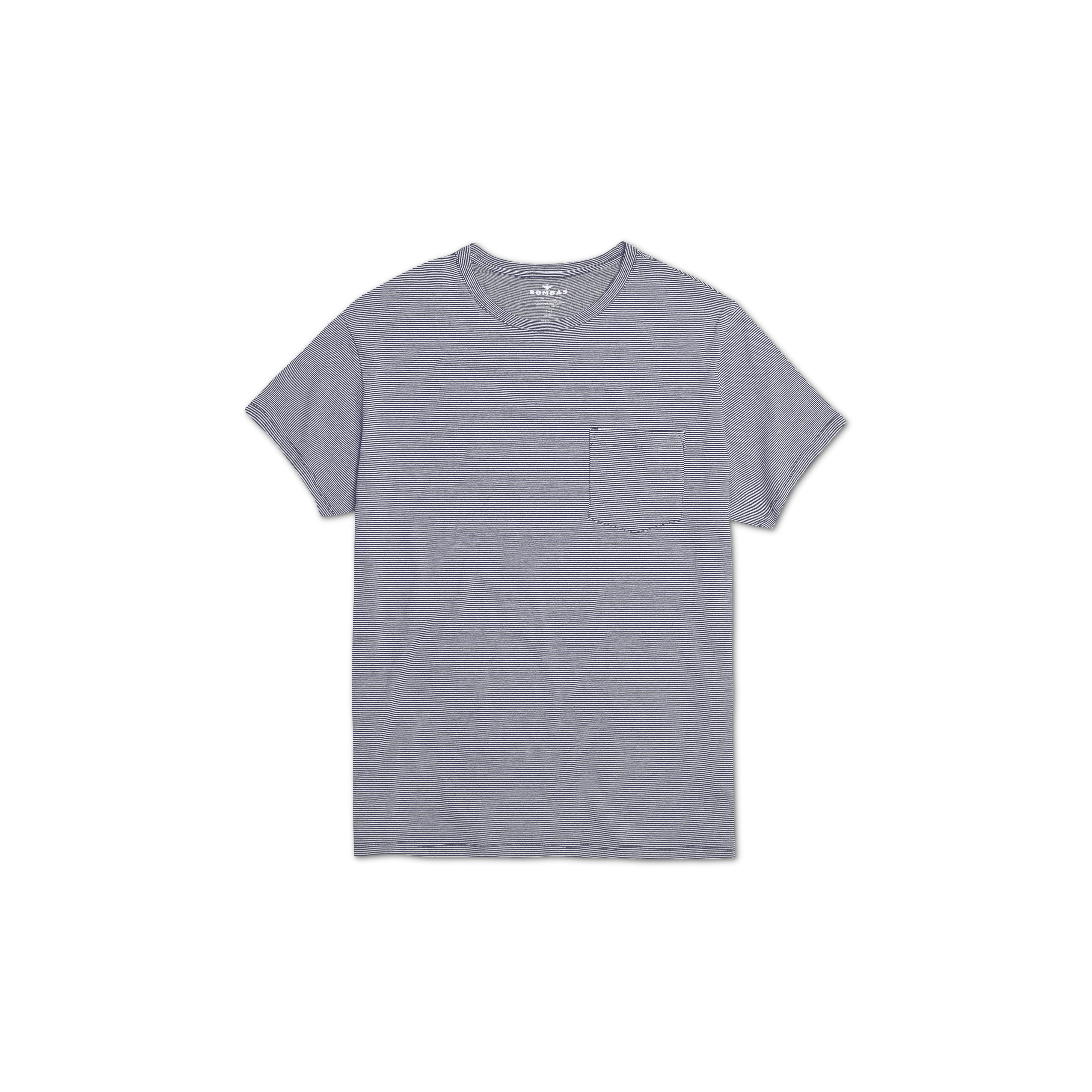 Men's Pima Cotton Pocket Crew Neck T-Shirt