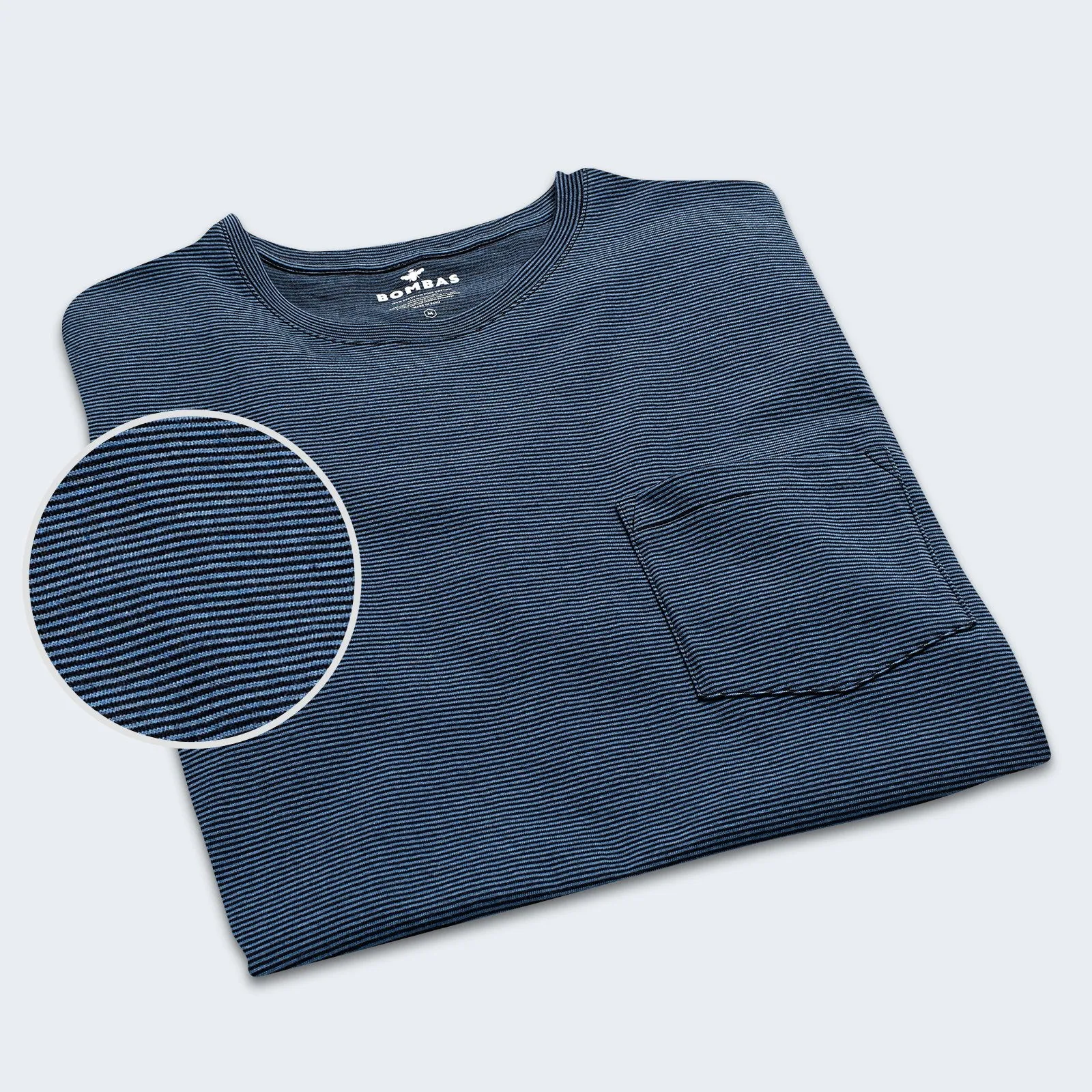 Men's Pima Cotton Pocket Crew Neck T-Shirt