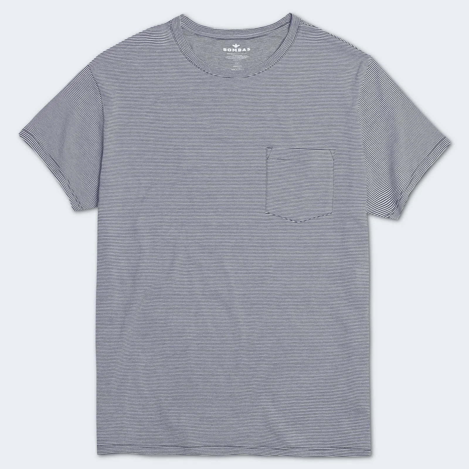 Men's Pima Cotton Pocket Crew Neck T-Shirt