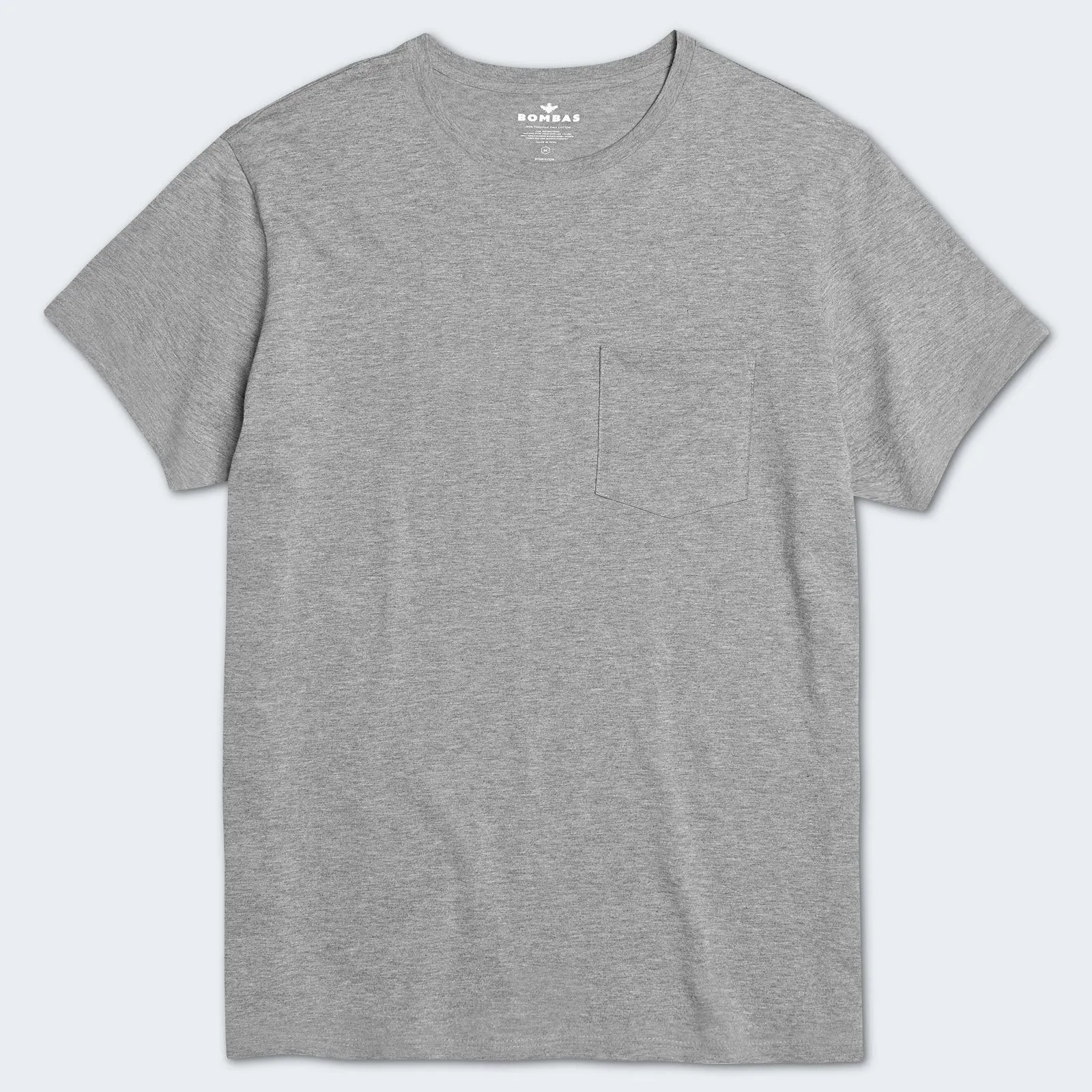 Men's Pima Cotton Pocket Crew Neck T-Shirt