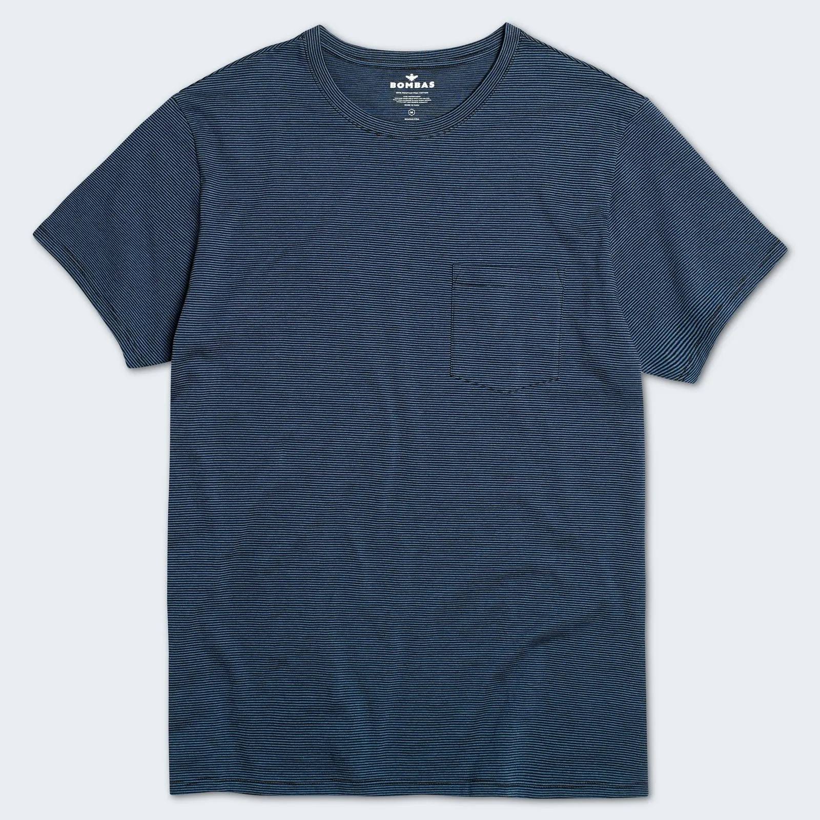 Men's Pima Cotton Pocket Crew Neck T-Shirt