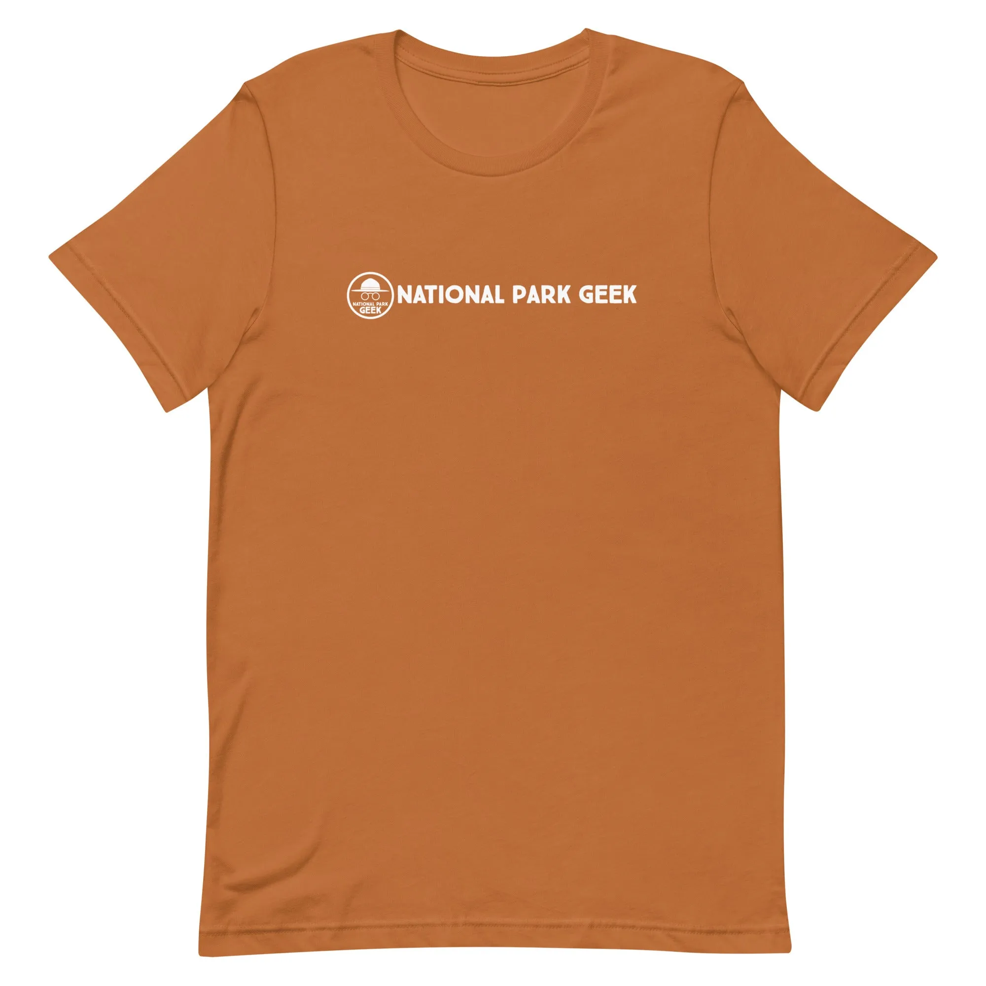 National Park Geek White In-Line T-Shirt