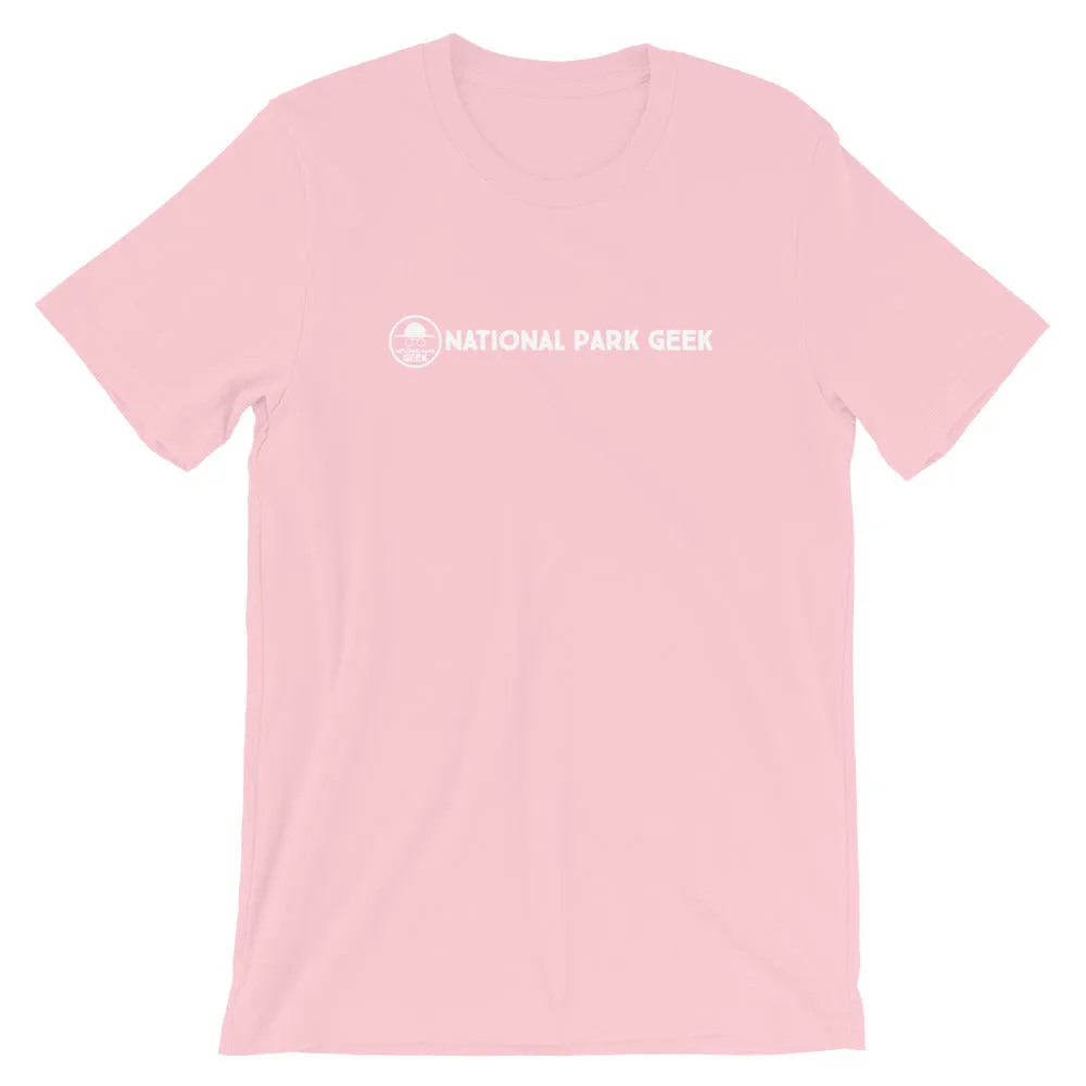 National Park Geek White In-Line T-Shirt