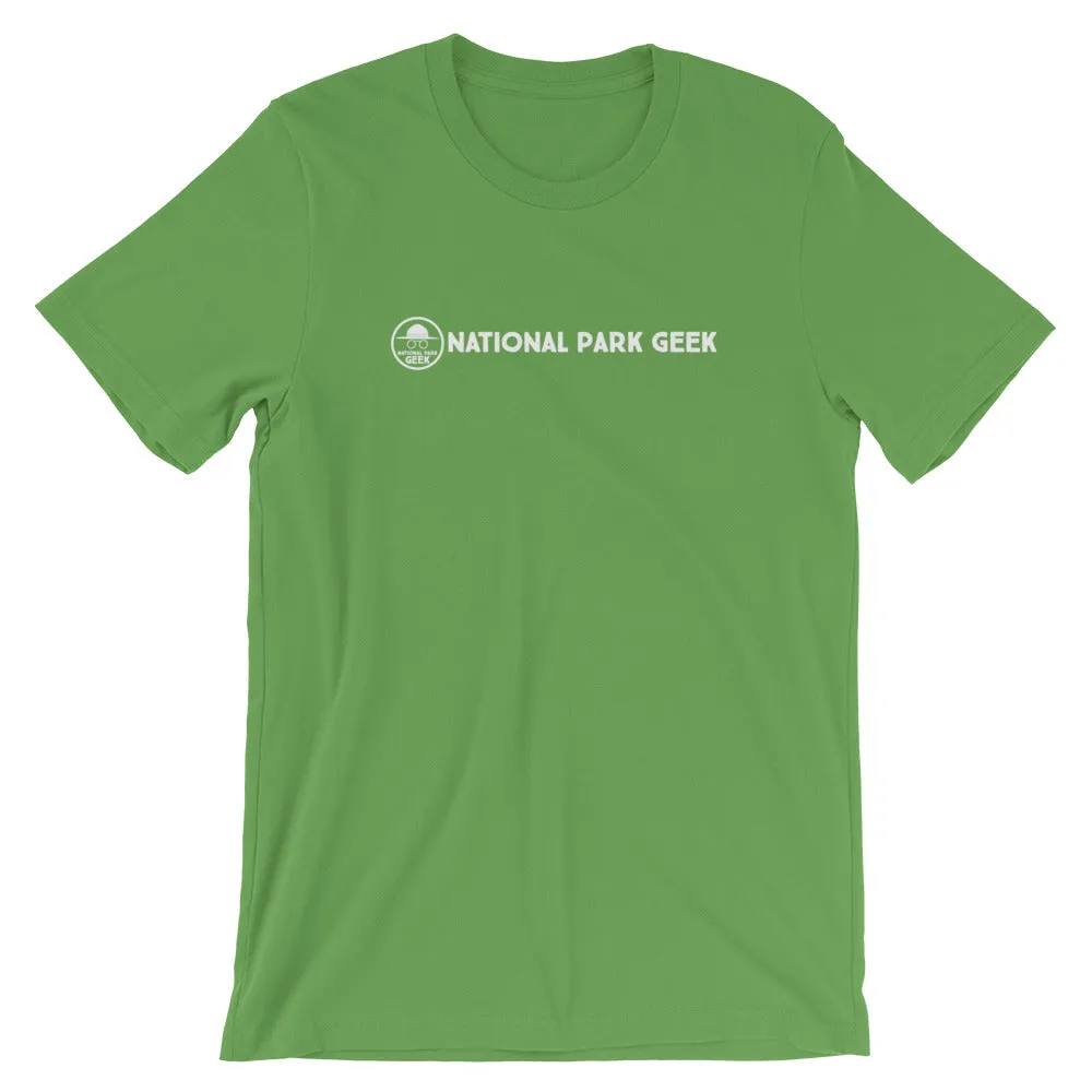 National Park Geek White In-Line T-Shirt