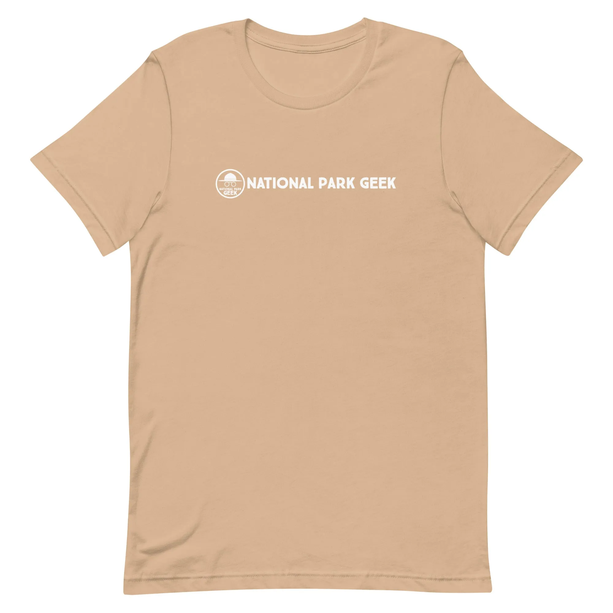 National Park Geek White In-Line T-Shirt