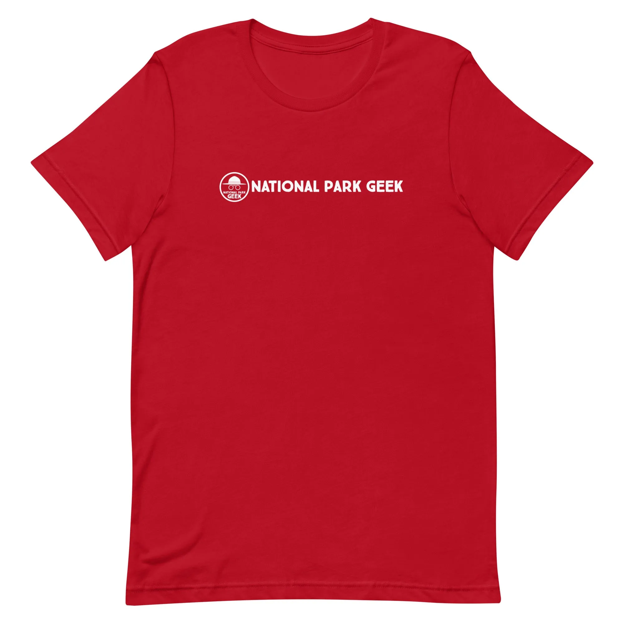 National Park Geek White In-Line T-Shirt