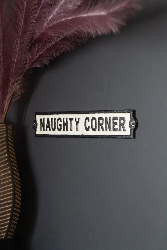 Naughty Corner Sign