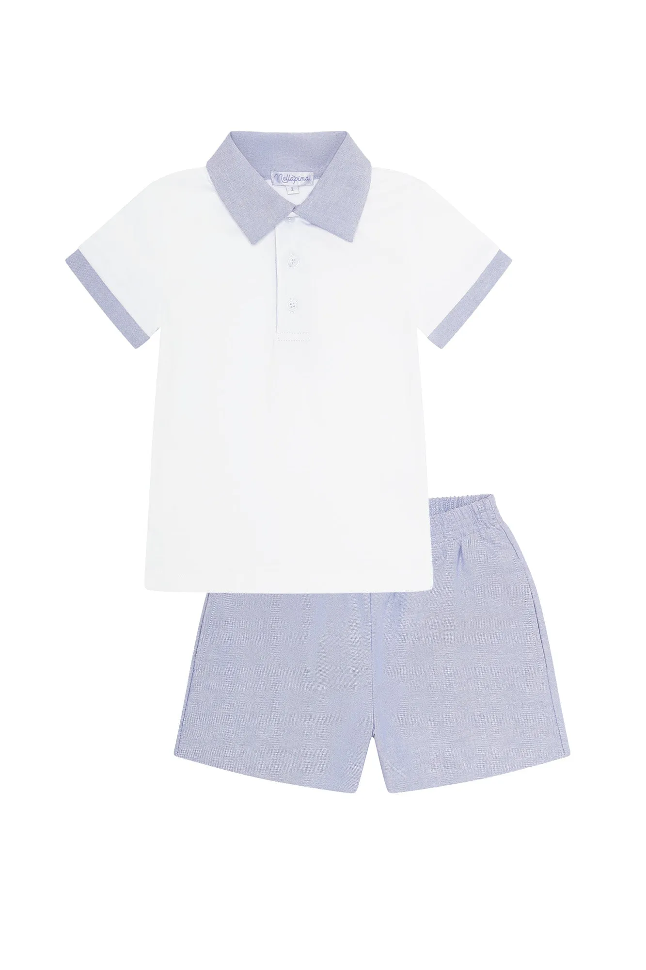 Navy Boy Capri Set