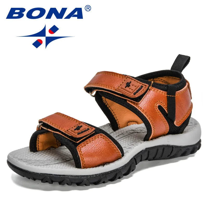 New Designers Popular Kids Sandals Summer Non-slip Children's Beach Shoes